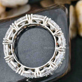 Tringale Cut Full Eternity Band