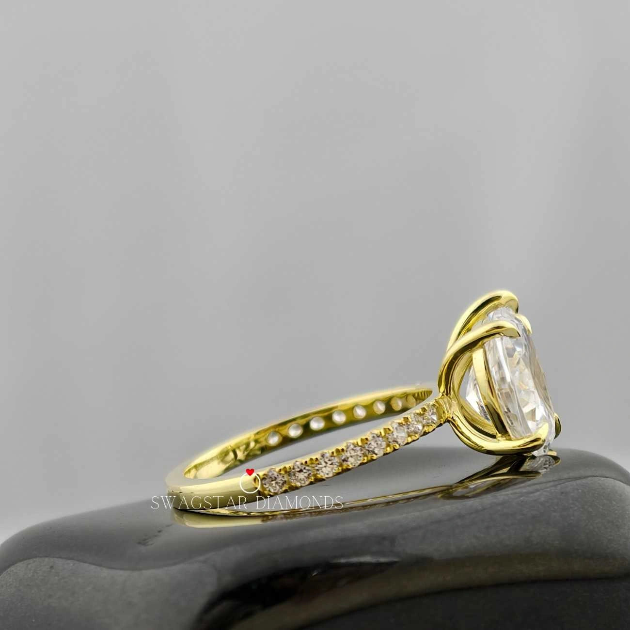 Two Stone Toi Et Moi Engagement Ring