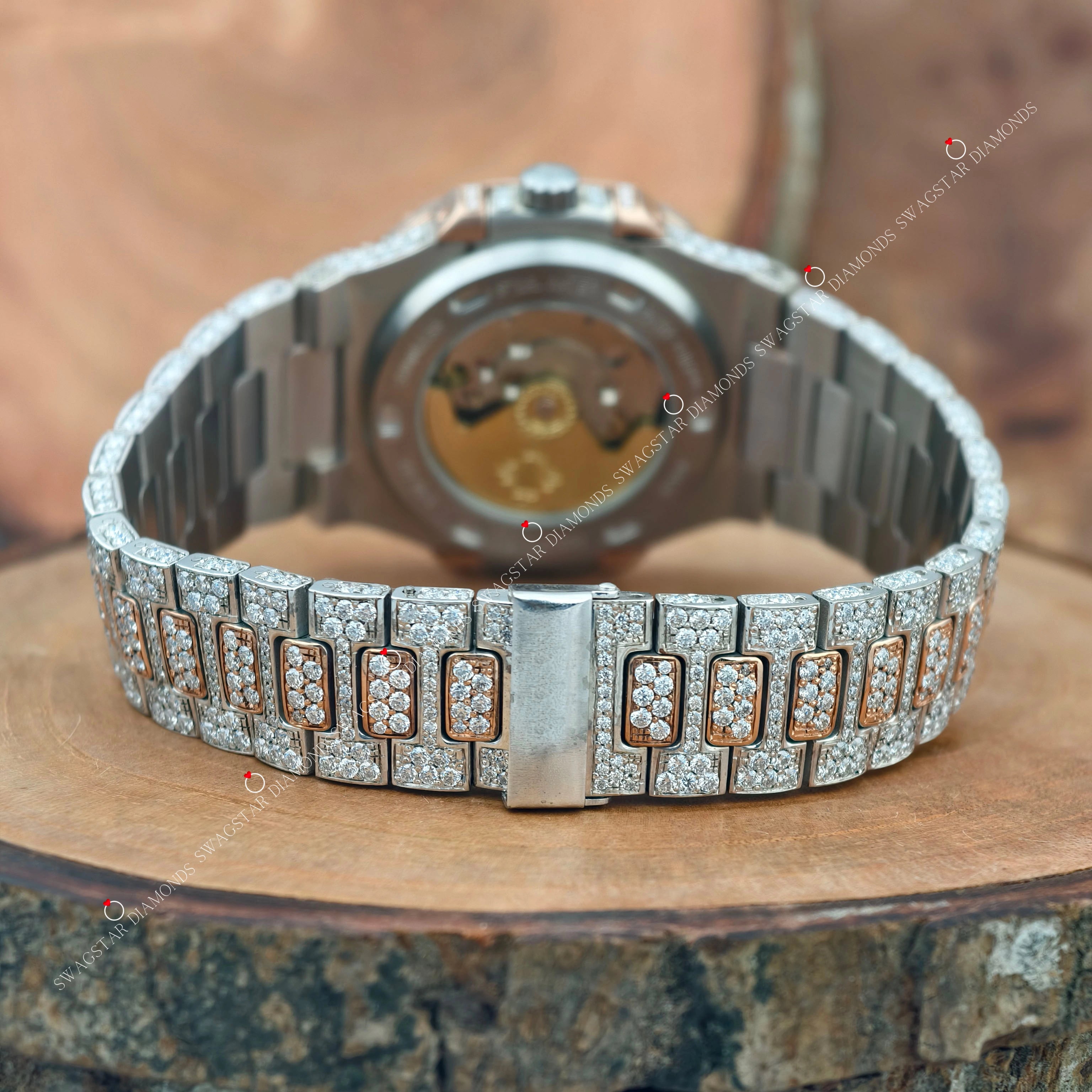 Two Tone Moissanite Watches