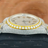 Unique Fully Studed Moissanite Watches