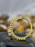 Unique Round Cut Ring