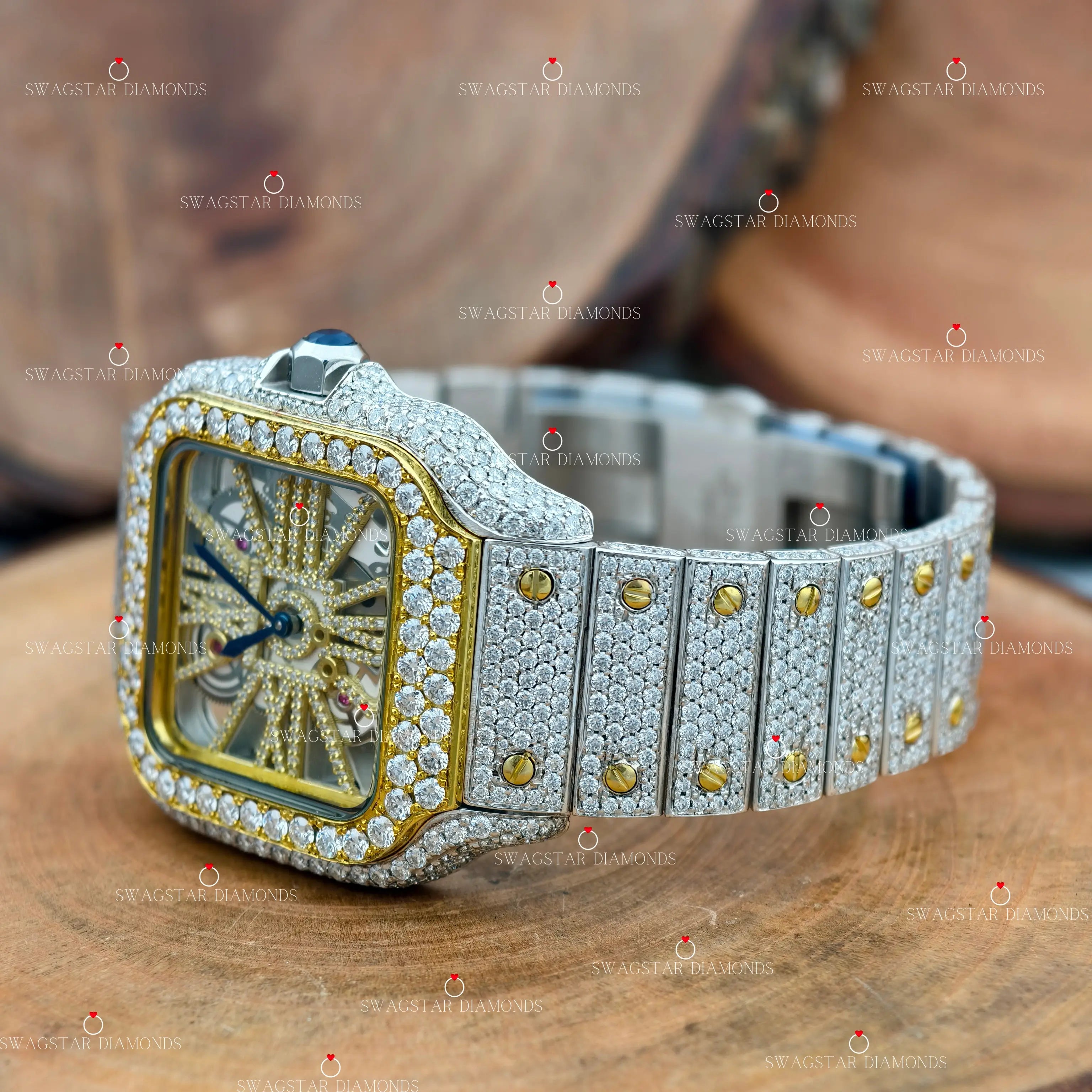 Unique Skeleton Dial Watch