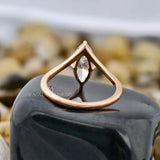 Unique Style Marquise Cut Ring