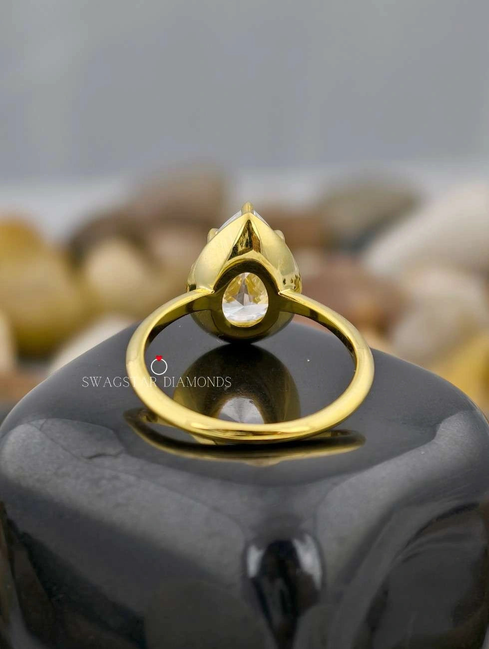 Unique Style Prong Setting Ring