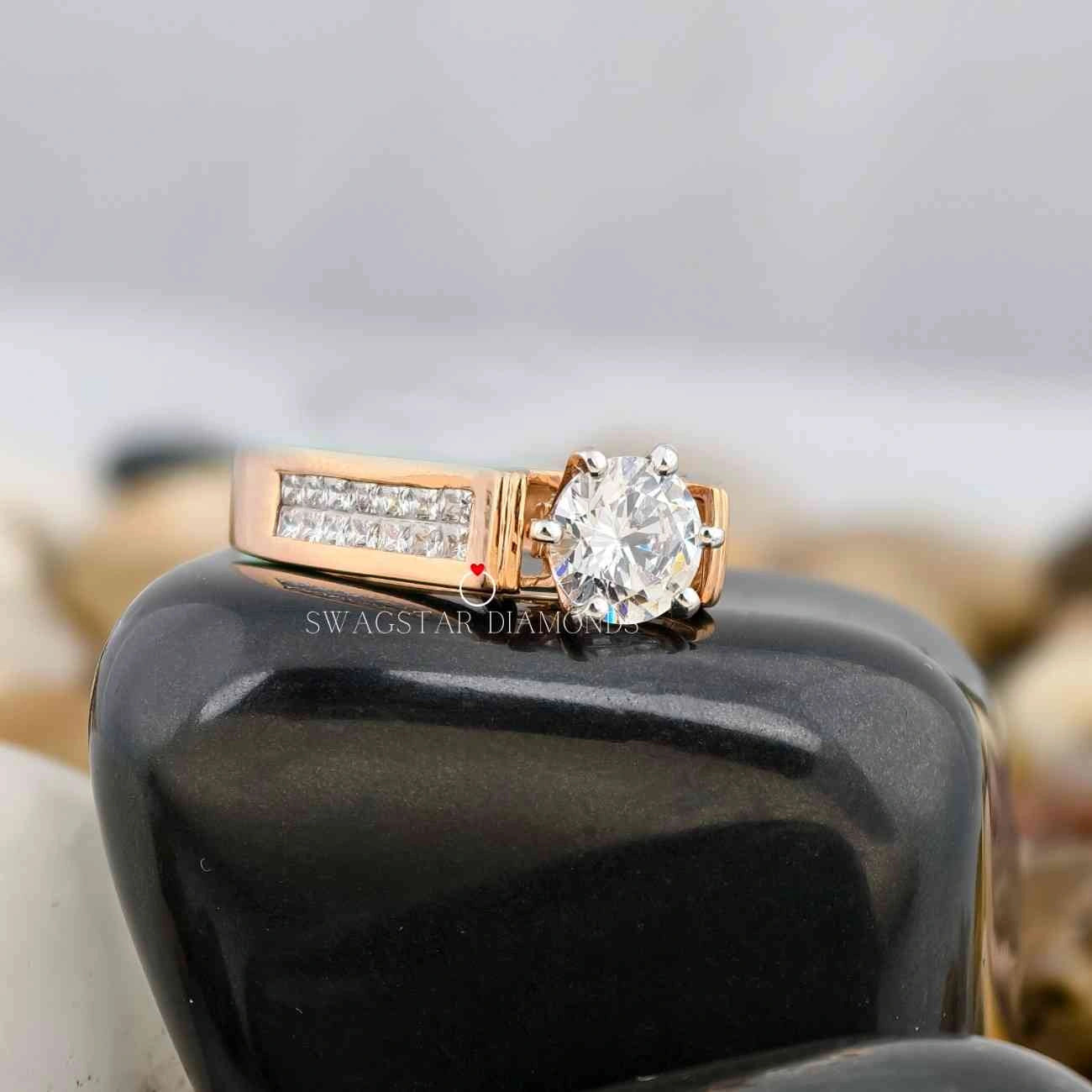 Unisex Engagement Wedding Ring