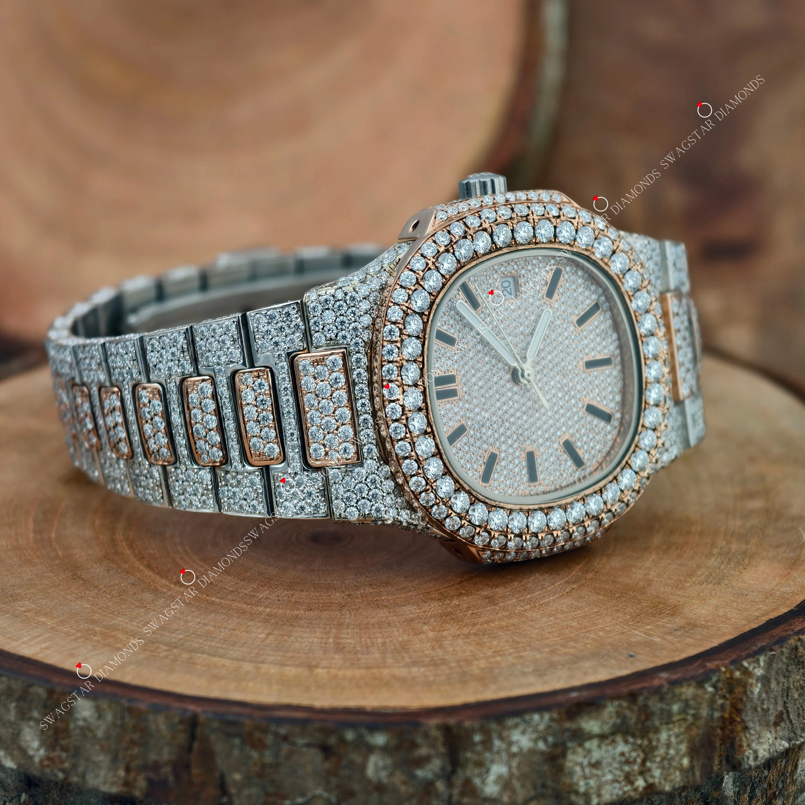 VVS D Color Moissanite Watch