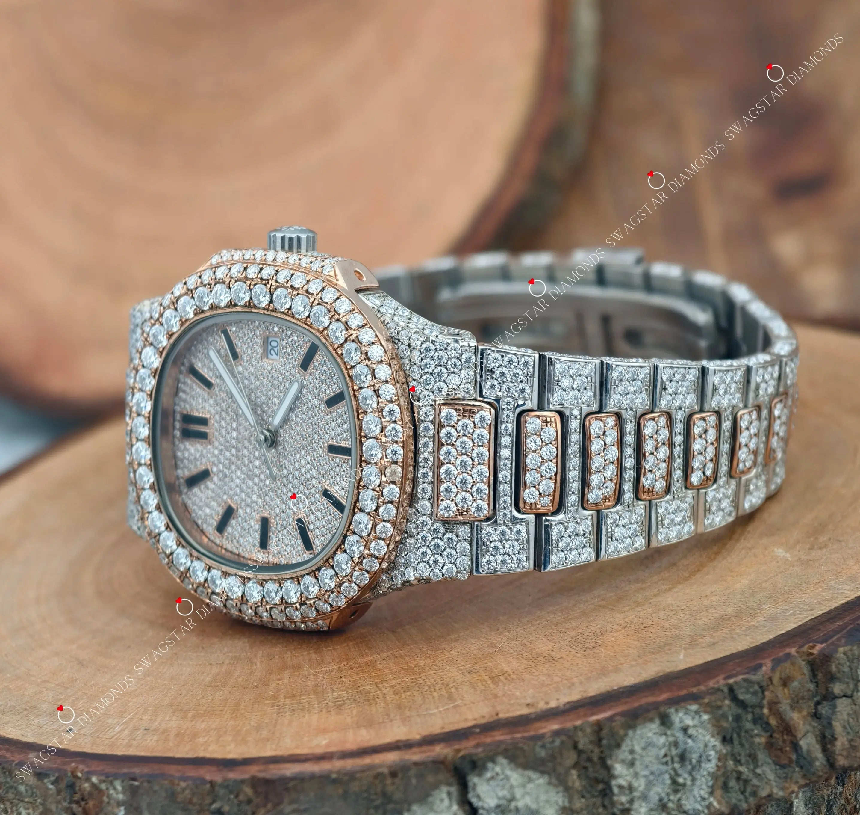 VVS D Color Moissanite Watches