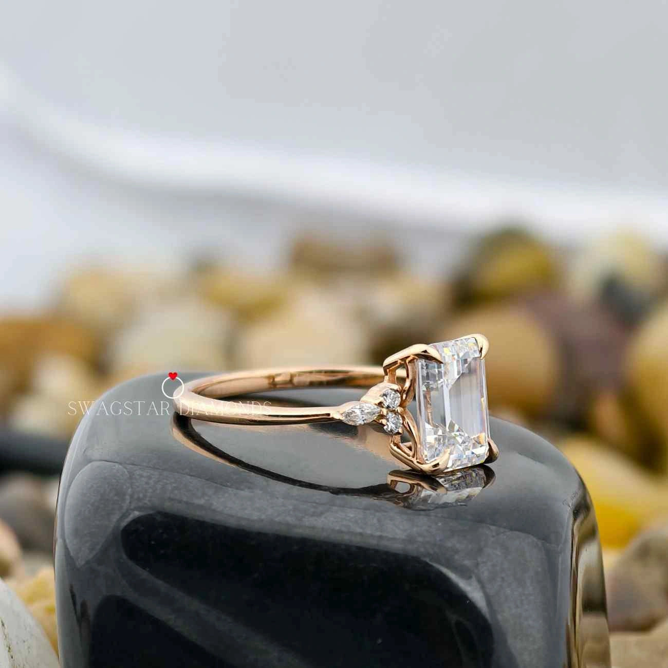 Vintage Diamond Cluster Ring