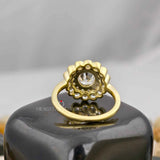 Yellow Gold Lab Grown Diamond Ring